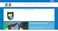 Desktop Screenshot of milanofootballfestival.it